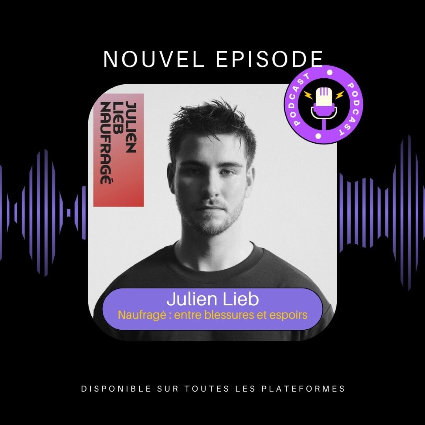 Julien LIEB : "Naufragé : entre blessures et espoirs" Julien LIEB : "Naufragé : entre blessures et espoirs"