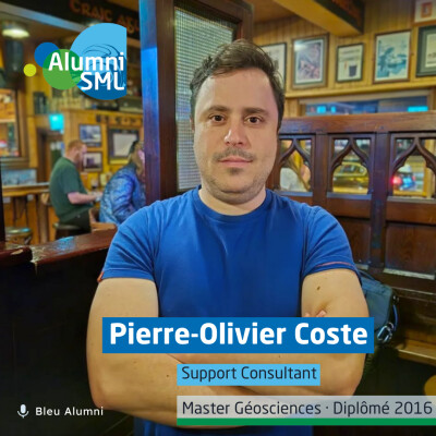 Pierre-Olivier Coste, d'une reprise d'étude en Géosciences jusqu'en Irlande cover