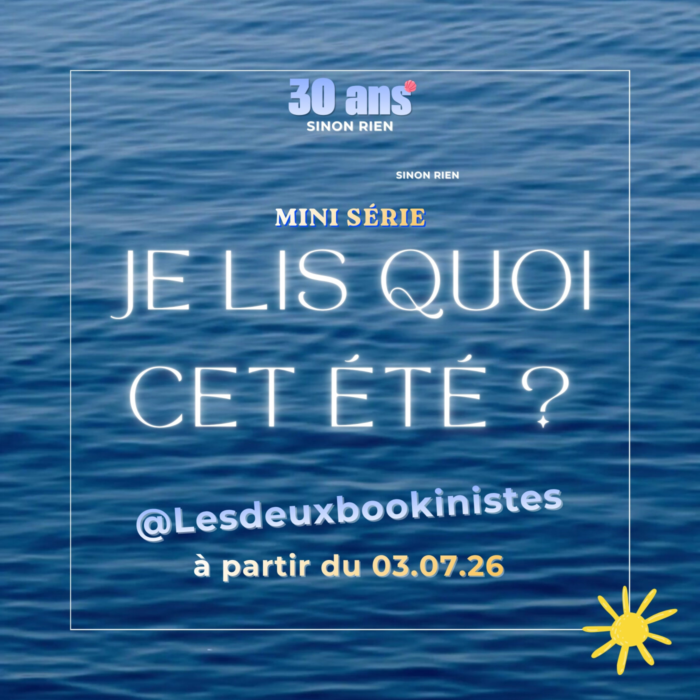 TEASER - Mini série - Je lis quoi cet été ? Avec Charlotte - @Lesdeuxbookinistes episode artwork