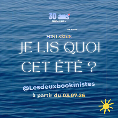 TEASER - Mini série - Je lis quoi cet été ? Avec Charlotte - @Lesdeuxbookinistes cover