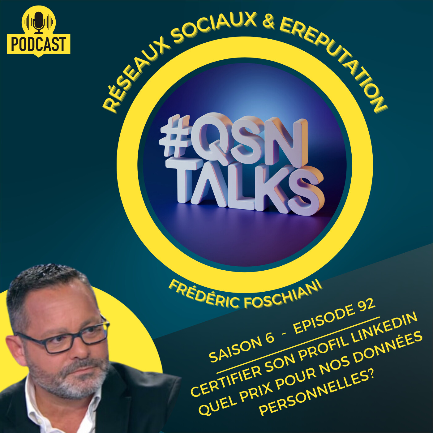 🎙️#QSNTALKS , le podcast des réseaux sociaux et de l\'eReputation