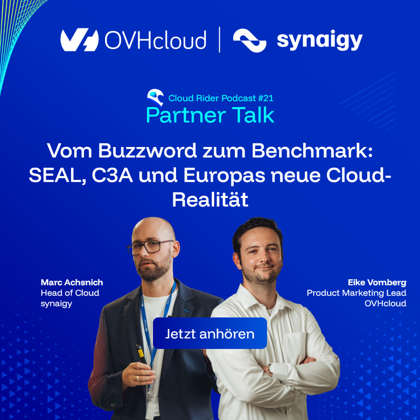 #21 Partner Talk mit synaigy - Vom Buzzword zum Benchmark: SEAL, C3A und Europas neue Cloud-Realität episode artwork