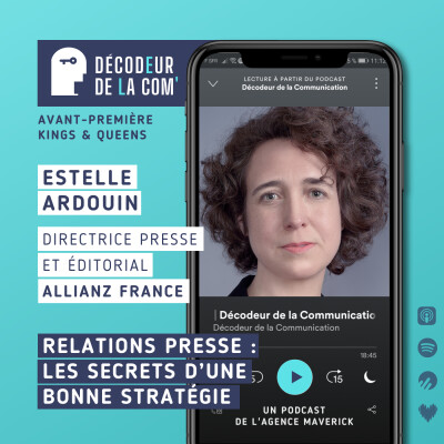 Relations Presse : les Secrets d'une Bonne Stratégie | Estelle Ardouin, directrice RP & Editorial, Allianz France cover
