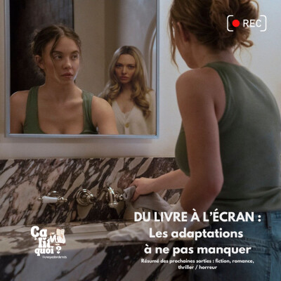 #49 Du livre à l'écran : Les adaptations à ne pas manquer cover