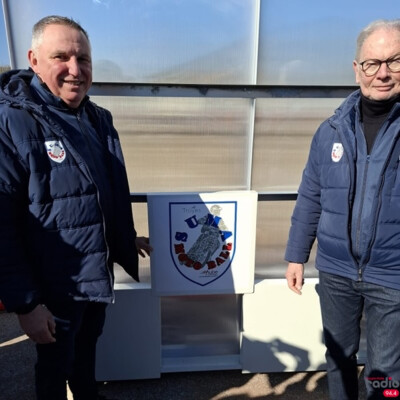 L'INFO DU JOUR - La construction de la nouvelle tribune du stade Gaston Arbouin cover