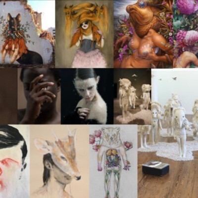 Hybridation homme animal dans l’art contemporain- introduction cover