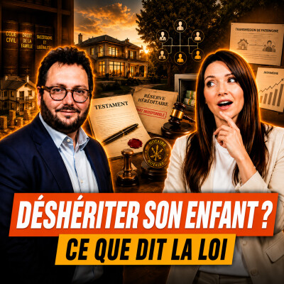 DÉSHÉRITER UN ENFANT : SUCCESSION, HÉRITAGE, TESTAMENT, DONATION ET PATRIMOINE EXPLIQUÉS cover
