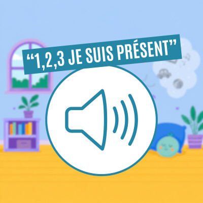 1, 2, 3... je suis présent - Les comptines d'Adeline cover
