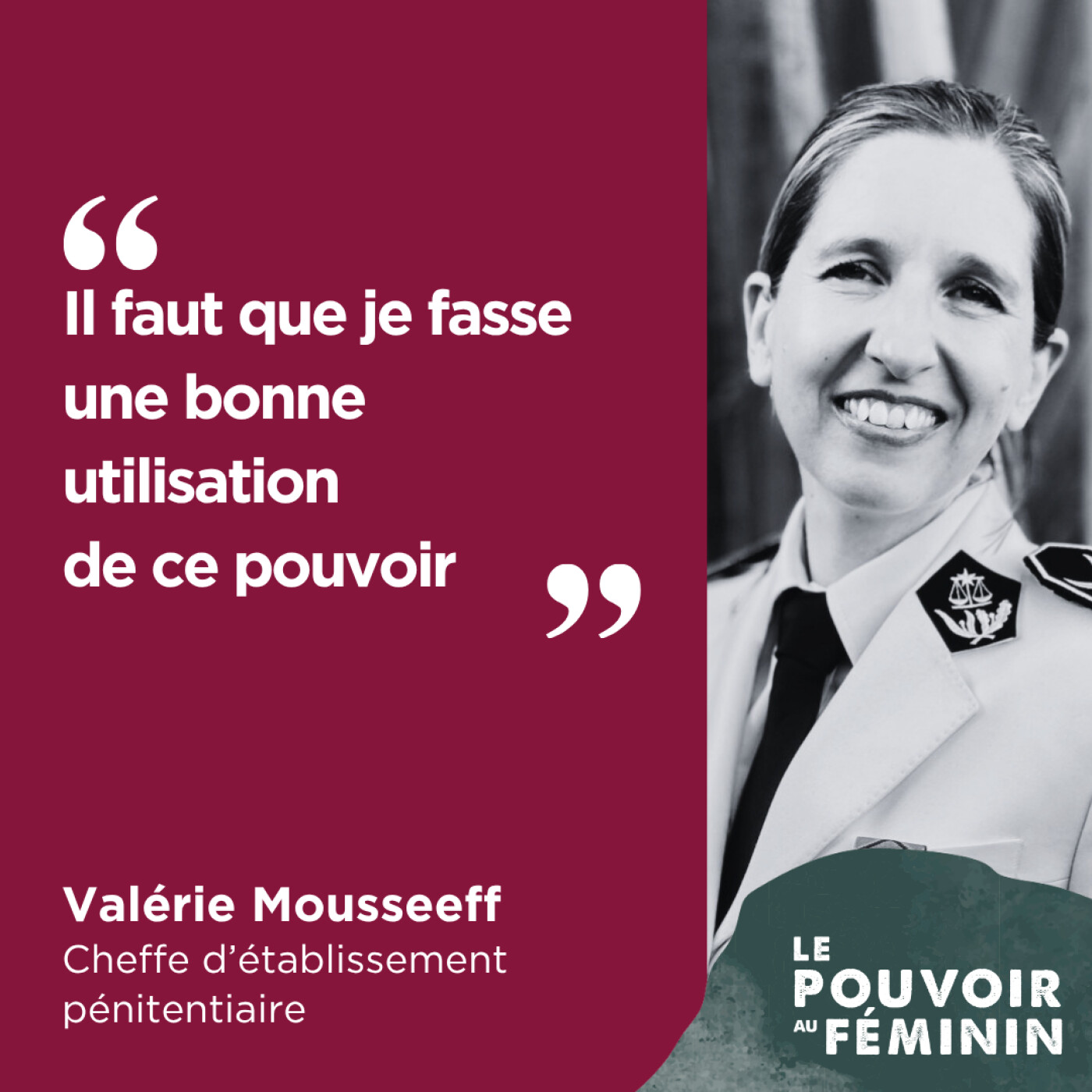Valérie Mousseeff, Cheffe d’établissement pénitentiaire - "Il faut que je fasse une bonne utilisation de ce pouvoir." episode artwork