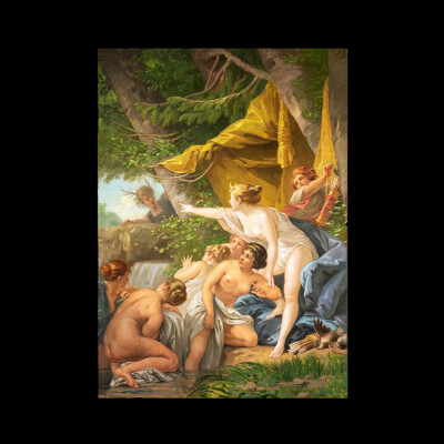 Voyage en pays autistique avec Justine: découvrez son regard sur la fresque de la déesse Diane et ses nymphes cover