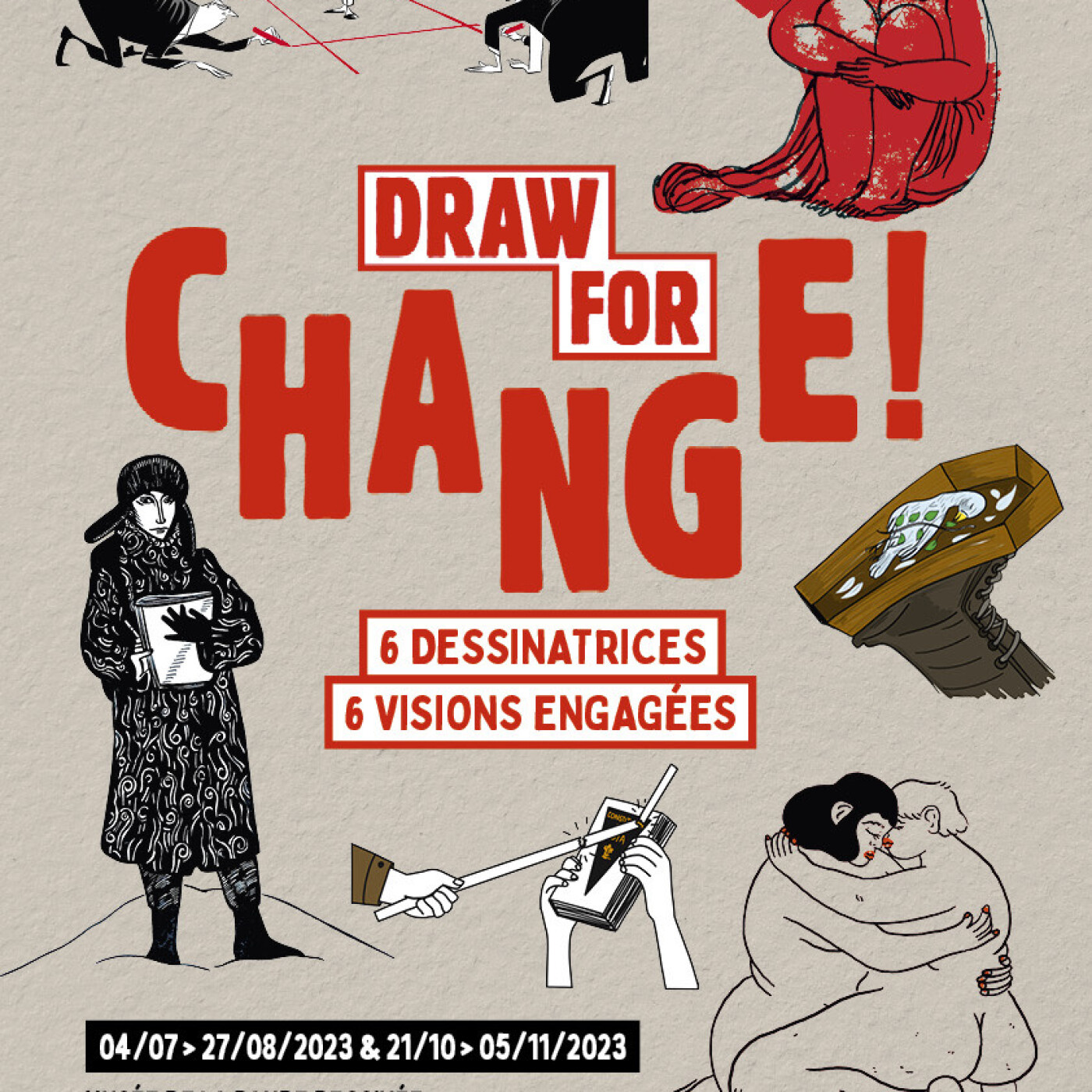Draw for Change, découvrez le travail de 6 dessinatrices de presse à Bruxelles ! Dans ma bulle episode artwork
