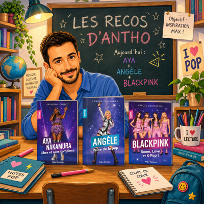 Les recos d'Antho : à la découverte de la collection ICONIC chez Hugo Jeunesse cover