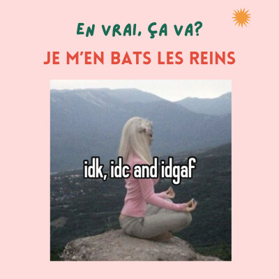je m'en bats les reins cover