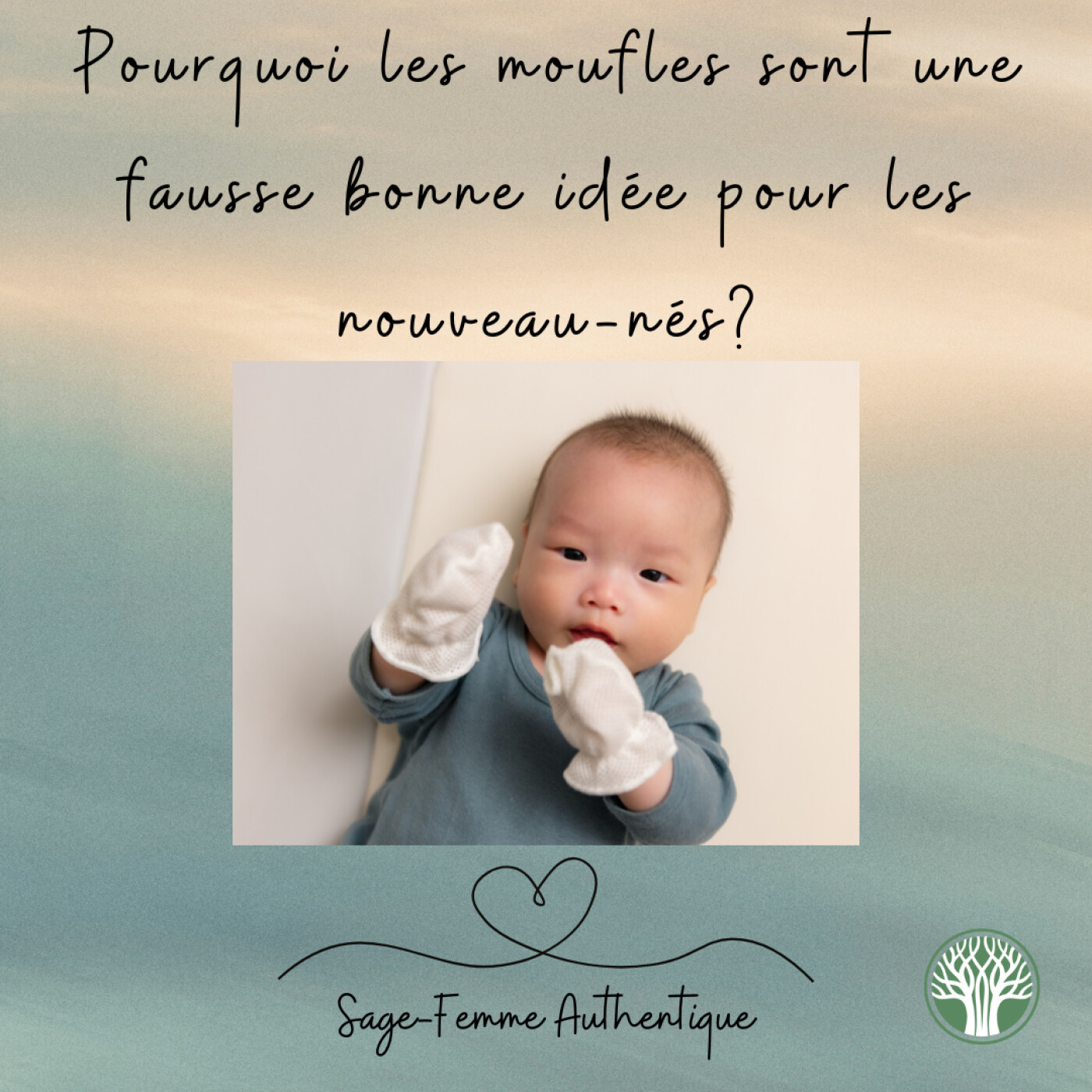 Pourquoi les moufles sont une fausse bonne idée pour les nouveau-nés?