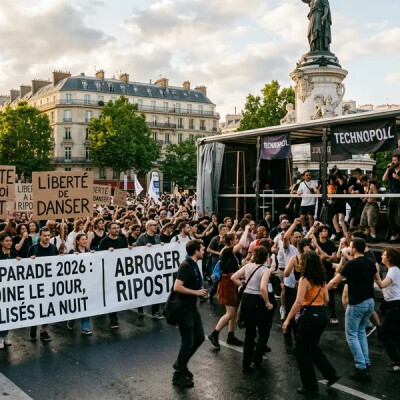 LE GRAND RETOUR DE LA TECHNO PARADE cover