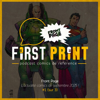 Front Page : l'actualité comics de septembre 2025 #1 (sur 3) ! cover