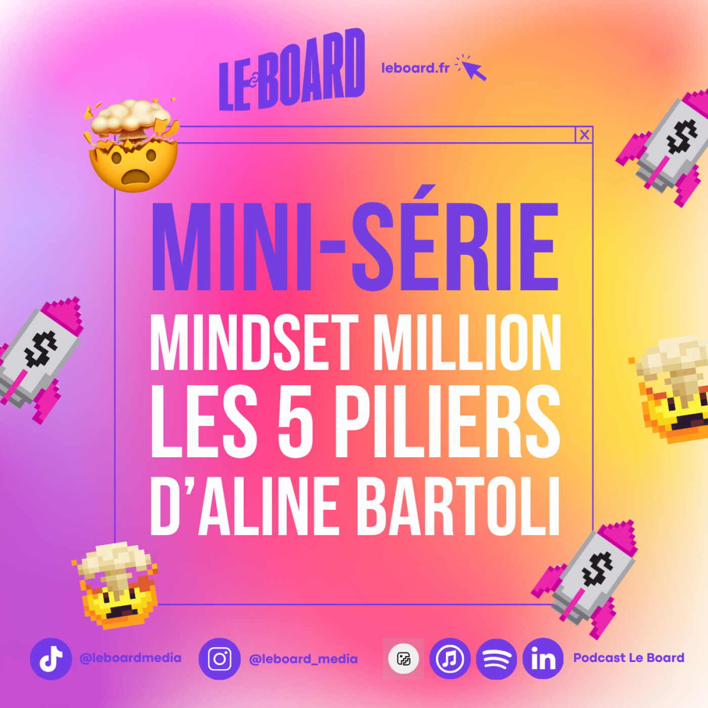 LE BOARD - podcast freelance & solopreneur : génère des revenus réguliers et augmente ta liberté d\'indépendant (par Flavie Prévot)