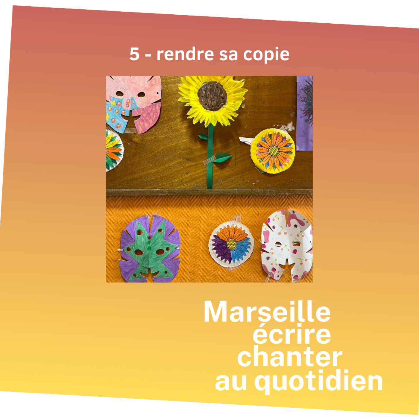 5 – rendre sa copie