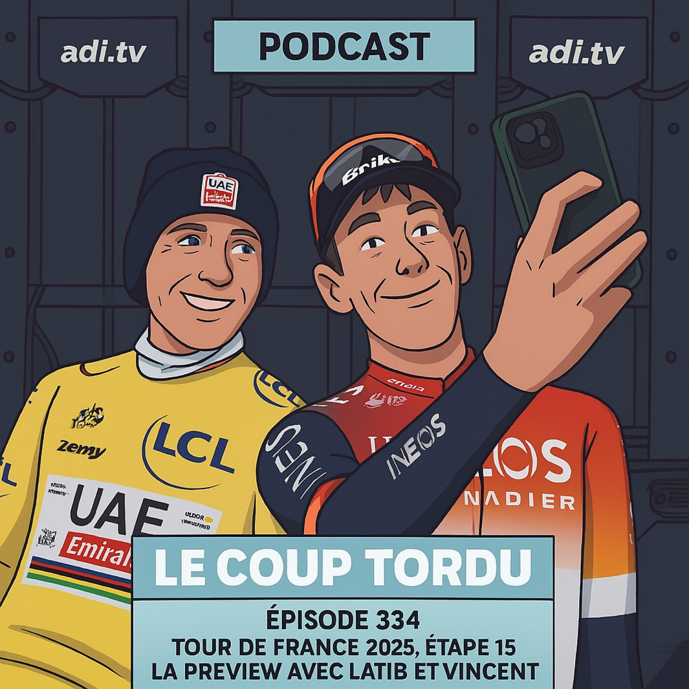 COUP TORDU 334 : TOUR DE FRANCE 2025 ! ETAPE 15, LA PREVIEW episode artwork