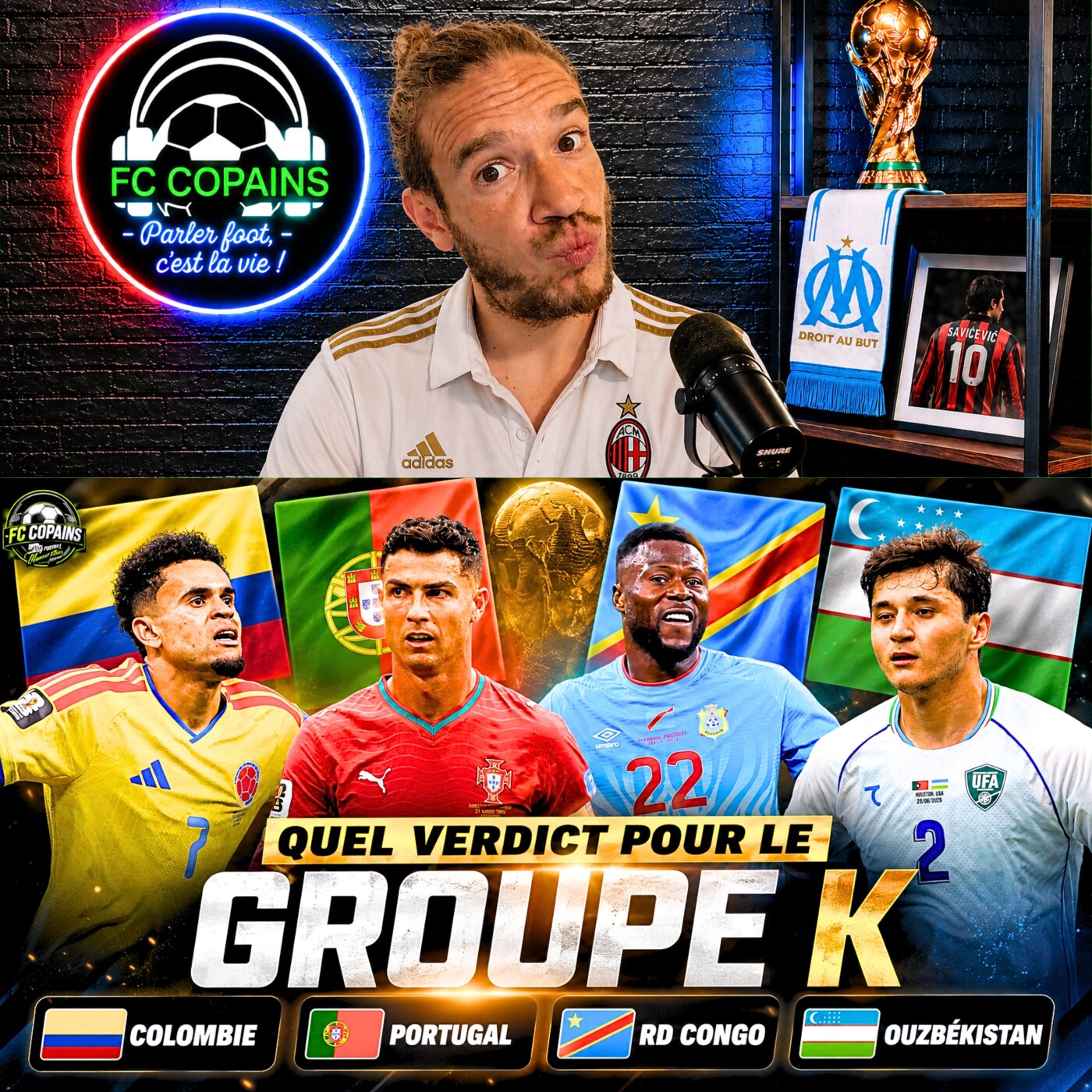 Débat Coupe du Monde 2026 - Le verdict du groupe K - La RD Congo touche au but et pas de vainqueur entre Colombie et Portugal