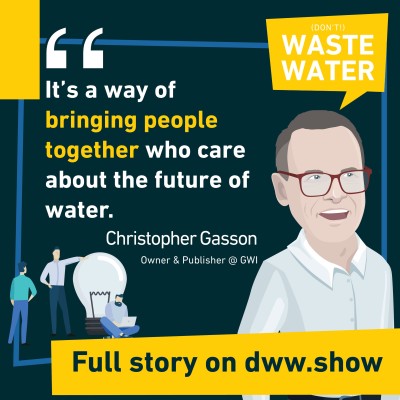 [Extract] "Now we can afford to piss off clients" - Christopher Gasson - Global Water Intelligence (GWI) cover