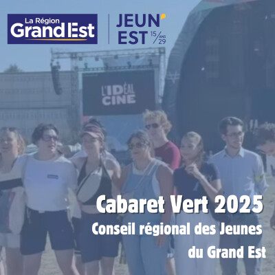 Cabaret Vert 2025 vs Conseil régional des Jeunes du Grand Est cover