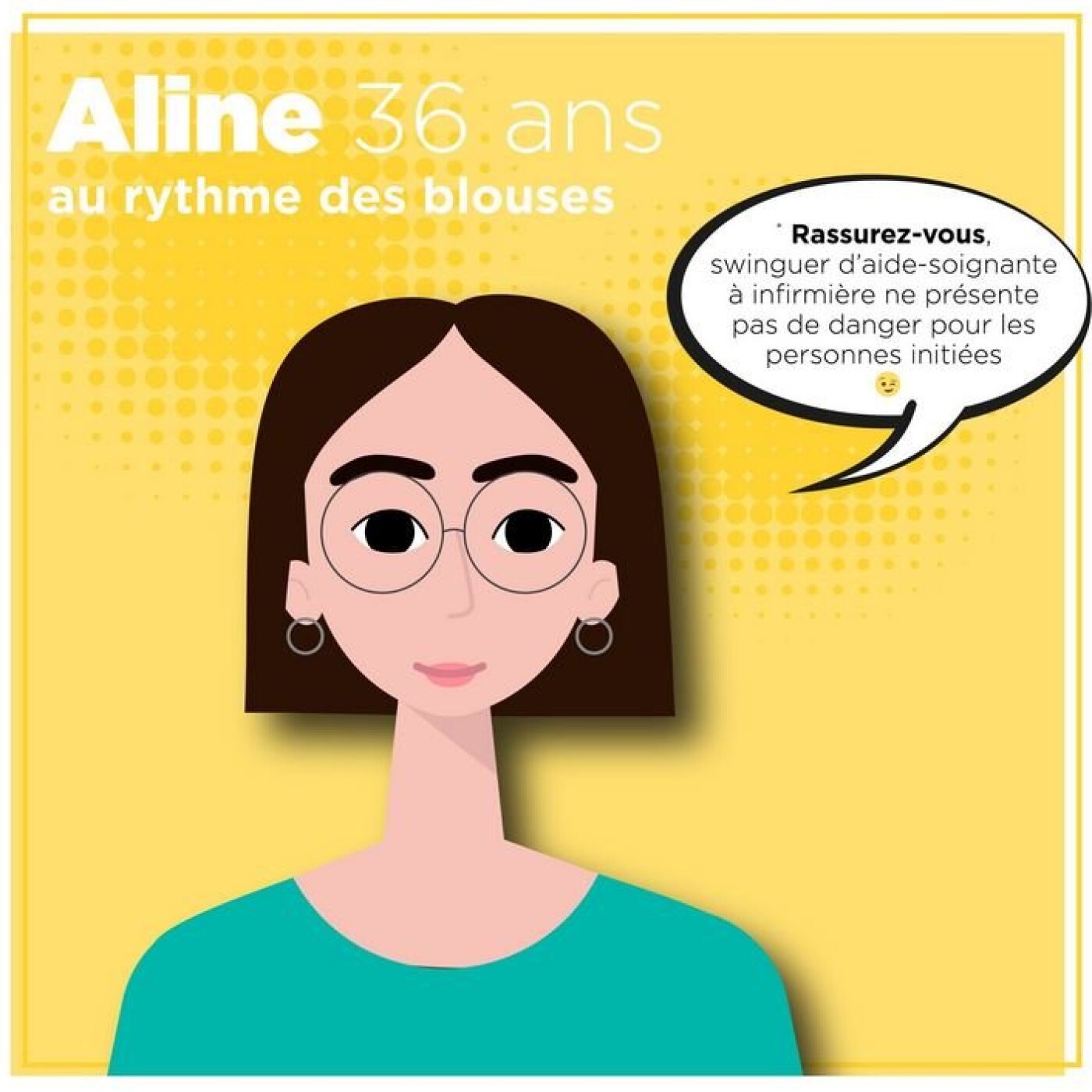 Interview d'Aline "Au rythme des blouses" episode artwork