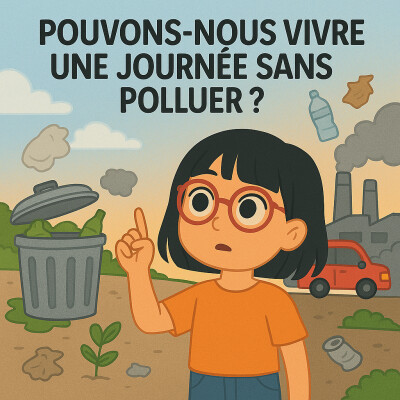 Pouvons-nous vivre une journée sans polluer ? cover