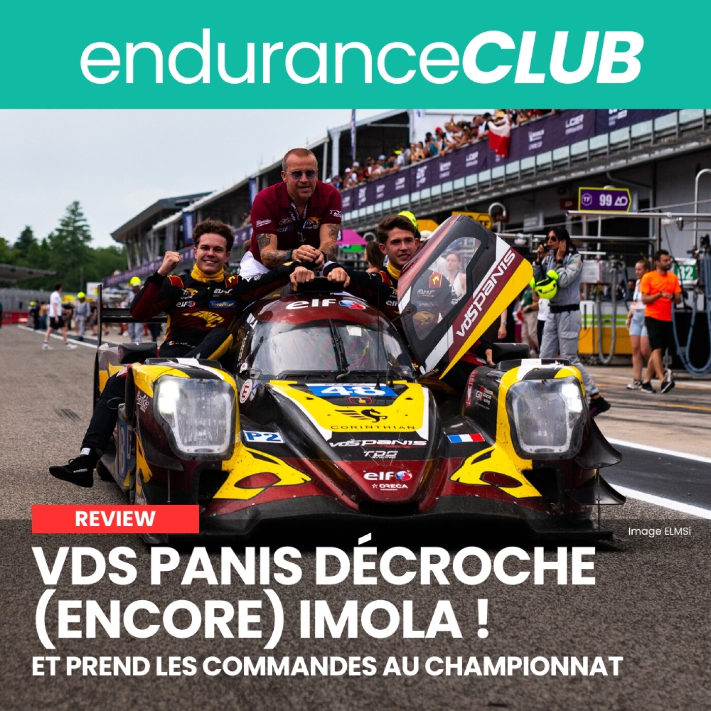 VDS Panis Racing encore devant à Imola | Debrief 4H Imola ELMS avec Gillian Henrion