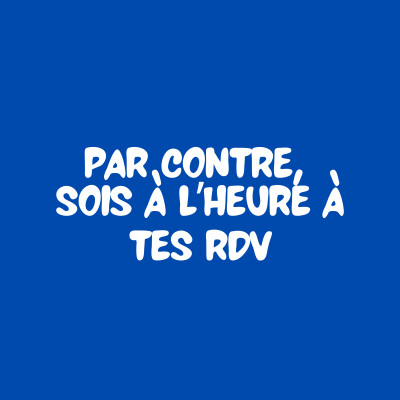 SE1EP16 - Par contre, sois à l'heure à tes rdv cover