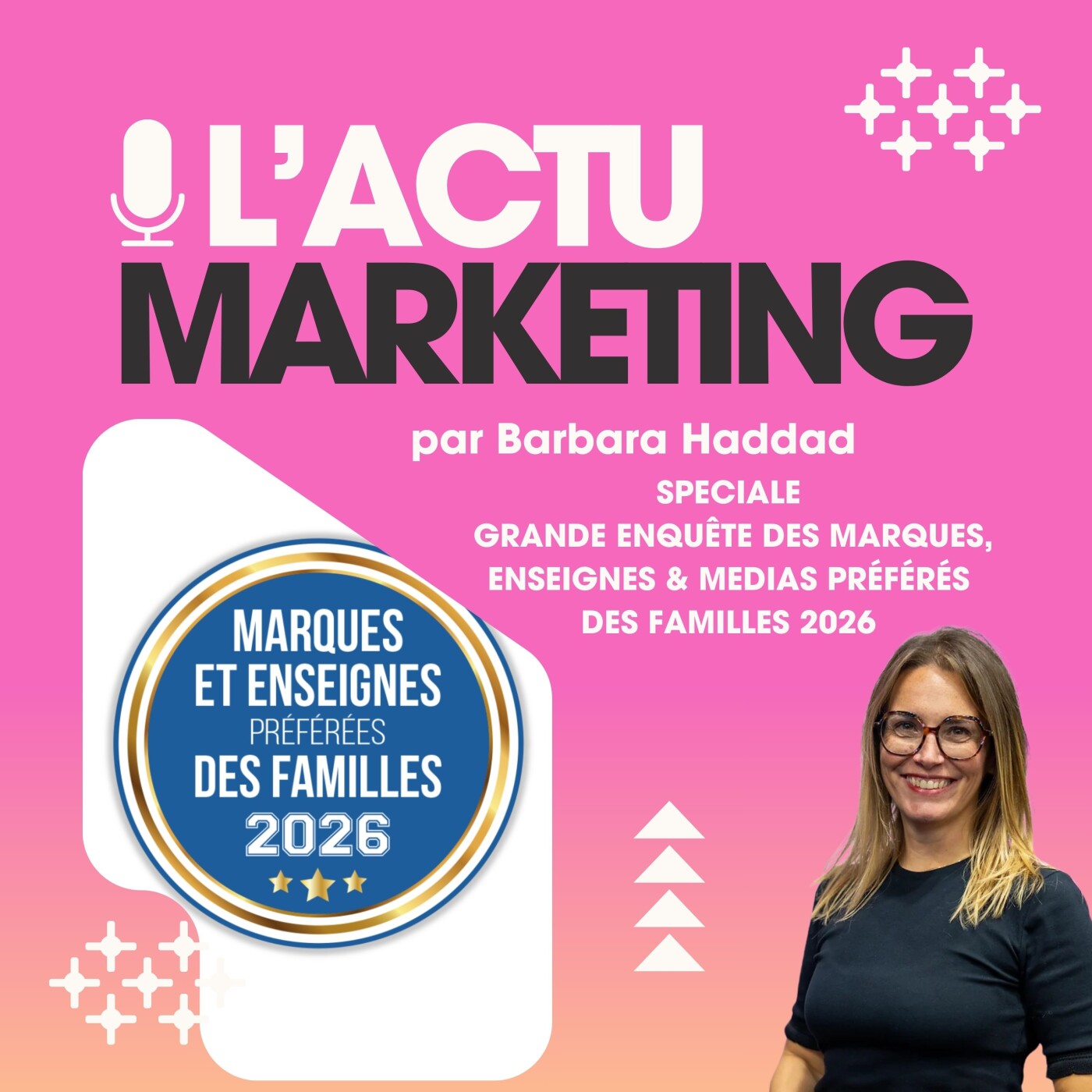 L'Actu Marketing 9.12.25 - Les Marques, Enseignes et Médias Préférés des Familles  2026 dévoilés !