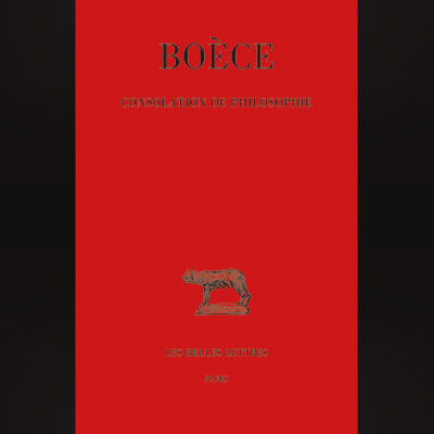 Boèce - Consolation de Philosophie cover