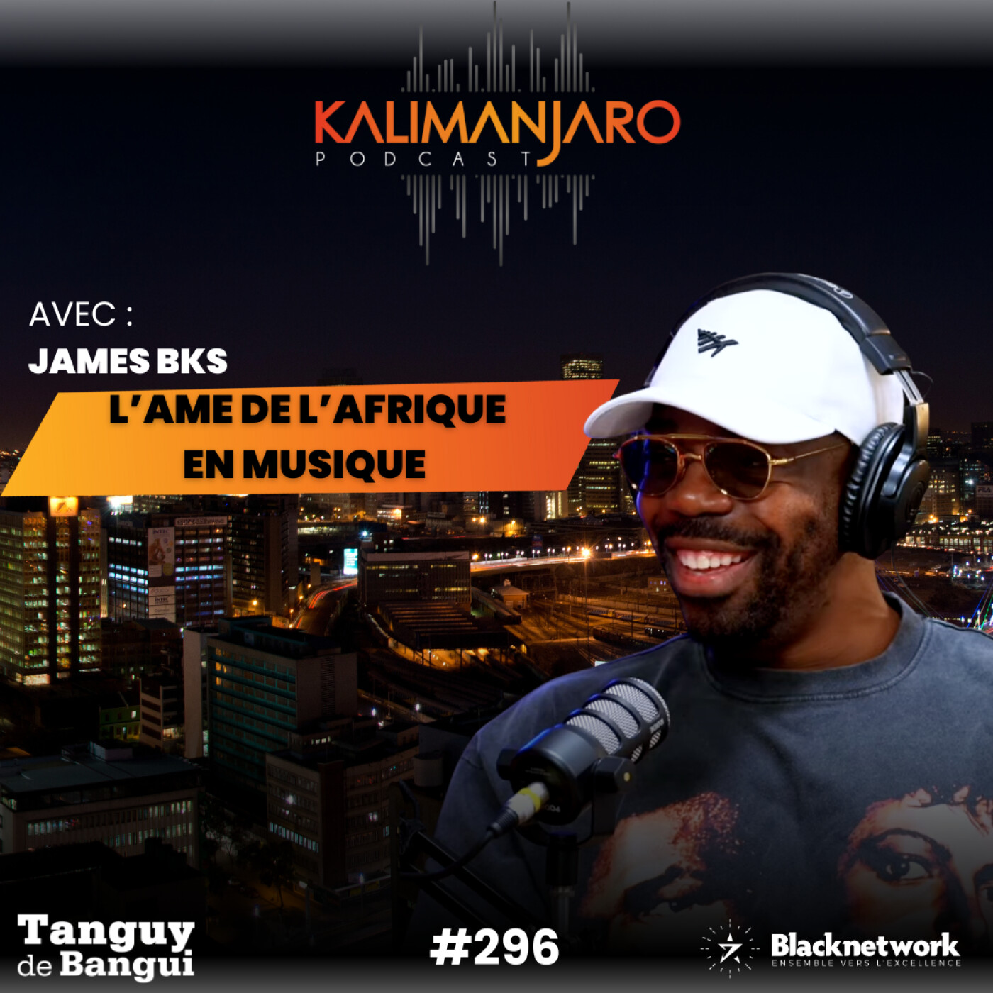 #297 James BKS : L'AME DE L'AFRIQUE EN MUSIQUE, " SEE US RISE" episode artwork