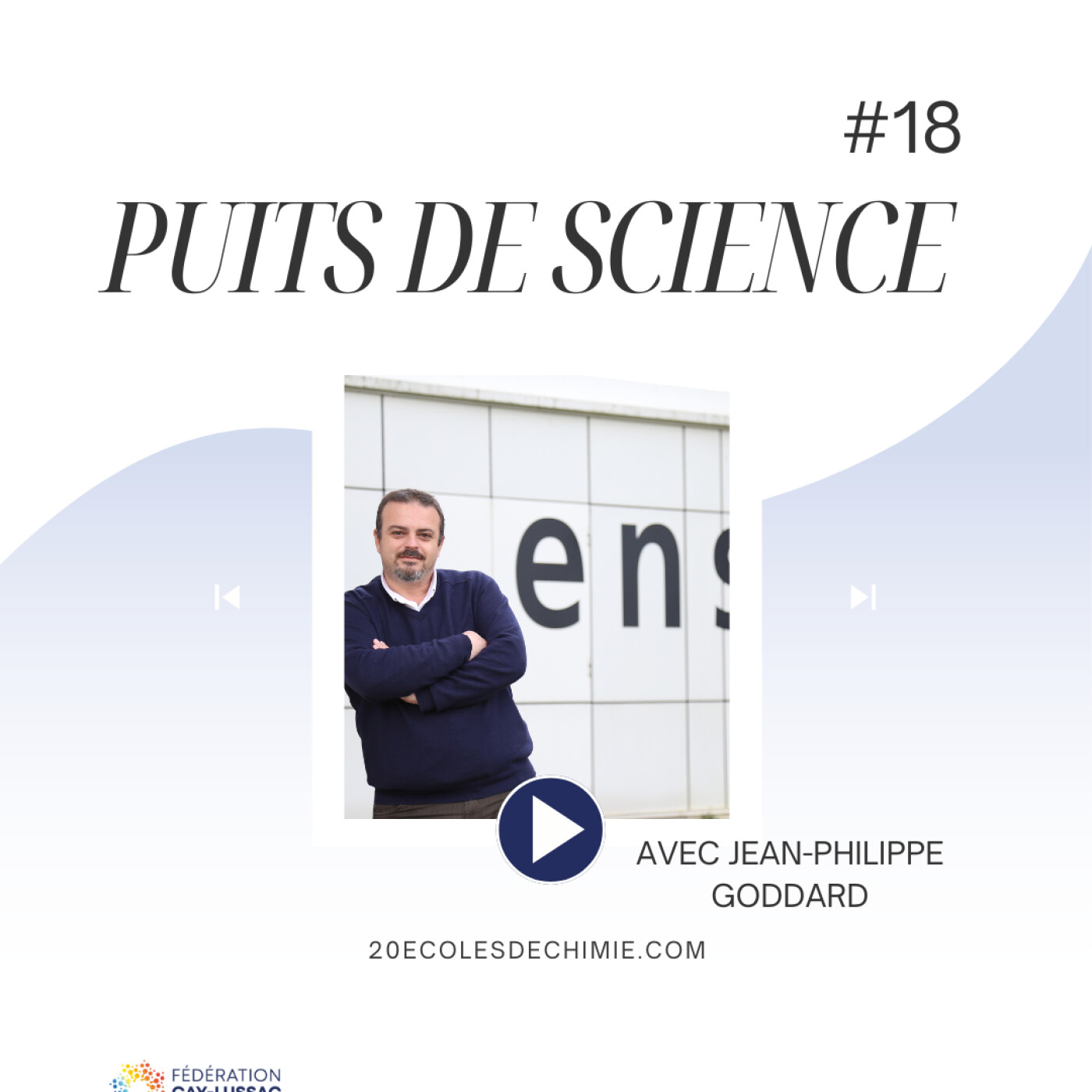 Puits de science #18 avec Jean-Philippe Goddard : l'utilisation de la photo-chimie pour l'innovation moléculaire !