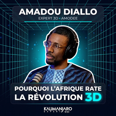 #372 AMADOU DIALLO : LES SECRETS DE L'IMPRESSION 3D POUR INDUSTRIALISER L'AFRIQUE cover