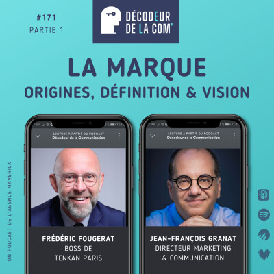 La Marque : Origines, Définition & Vision | Fred Fougerat & Jean-François Granat | Ep 171, Part 1 cover