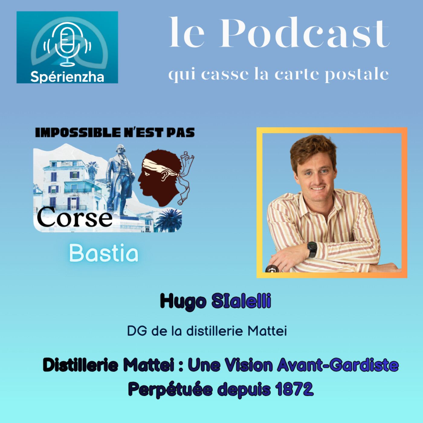 Impossible n’est pas Corse ! - Hugo Sialelli, Chef d’entreprise, Dirigeant de la distillerie Mattei episode artwork