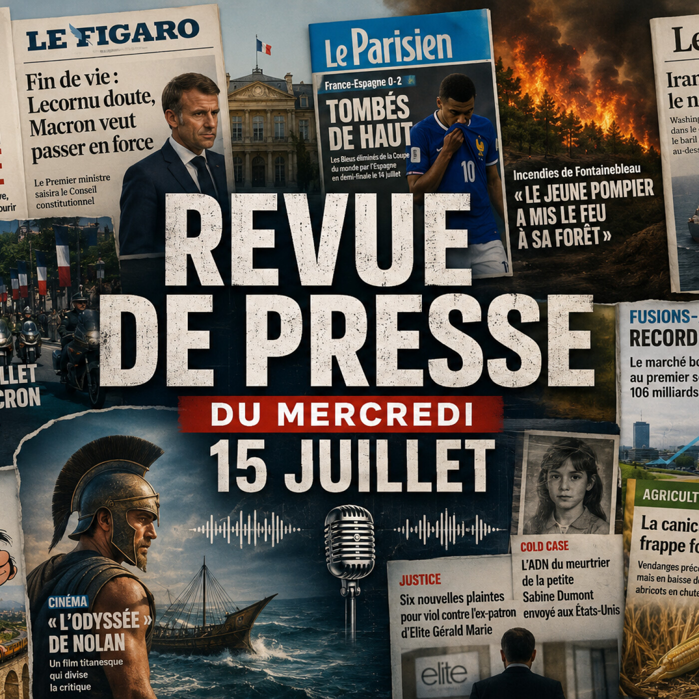 Revue de presse du 15 juillet episode artwork
