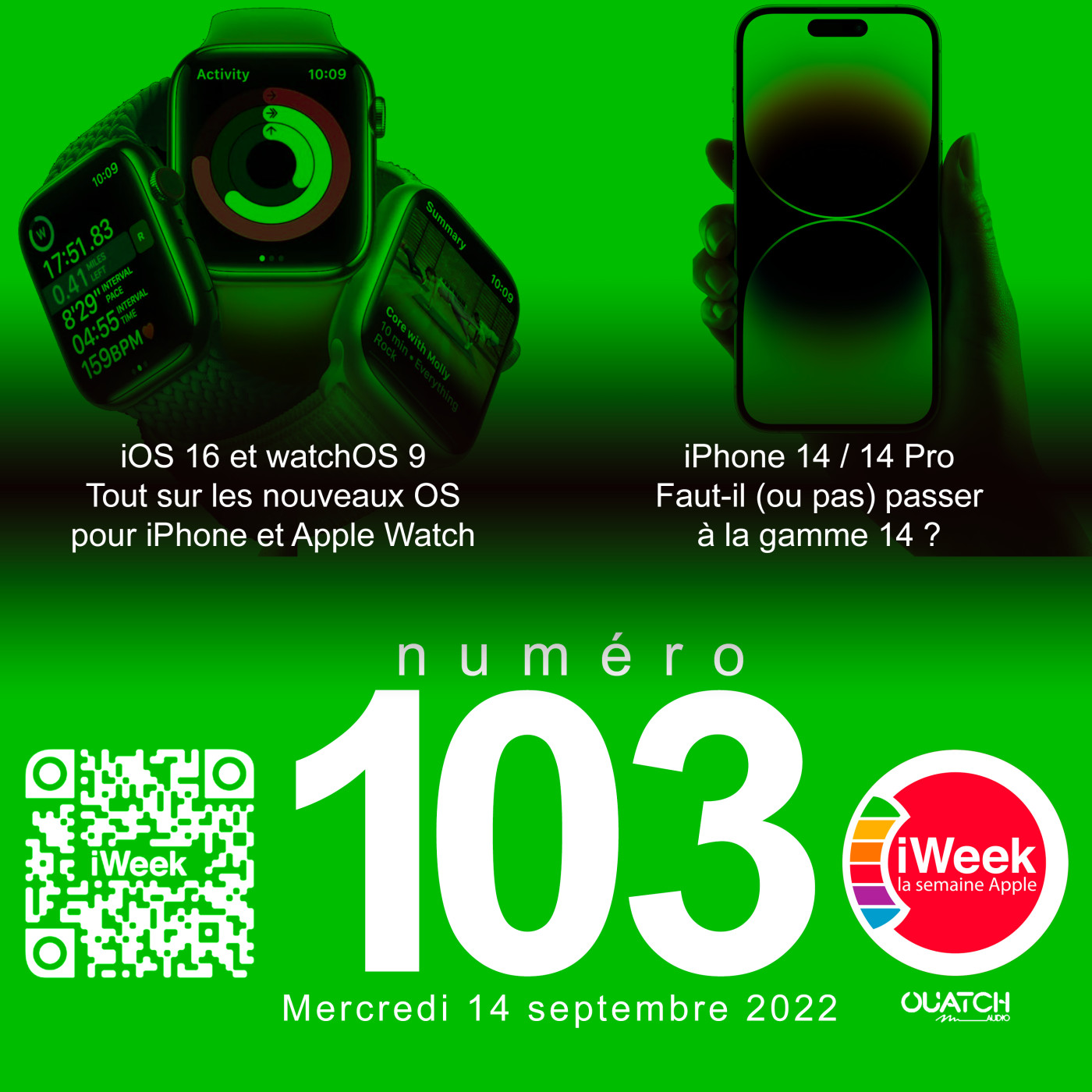 cover of episode Faut-il (ou pas) passer à l’iPhone 14 et à iOS 16 ?