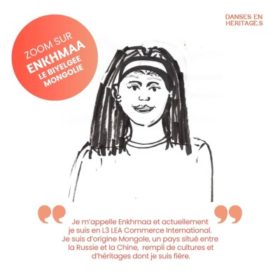 Zoom sur Enkhmaa - Découverte de la danse "Biyelgee" de Mongolie cover