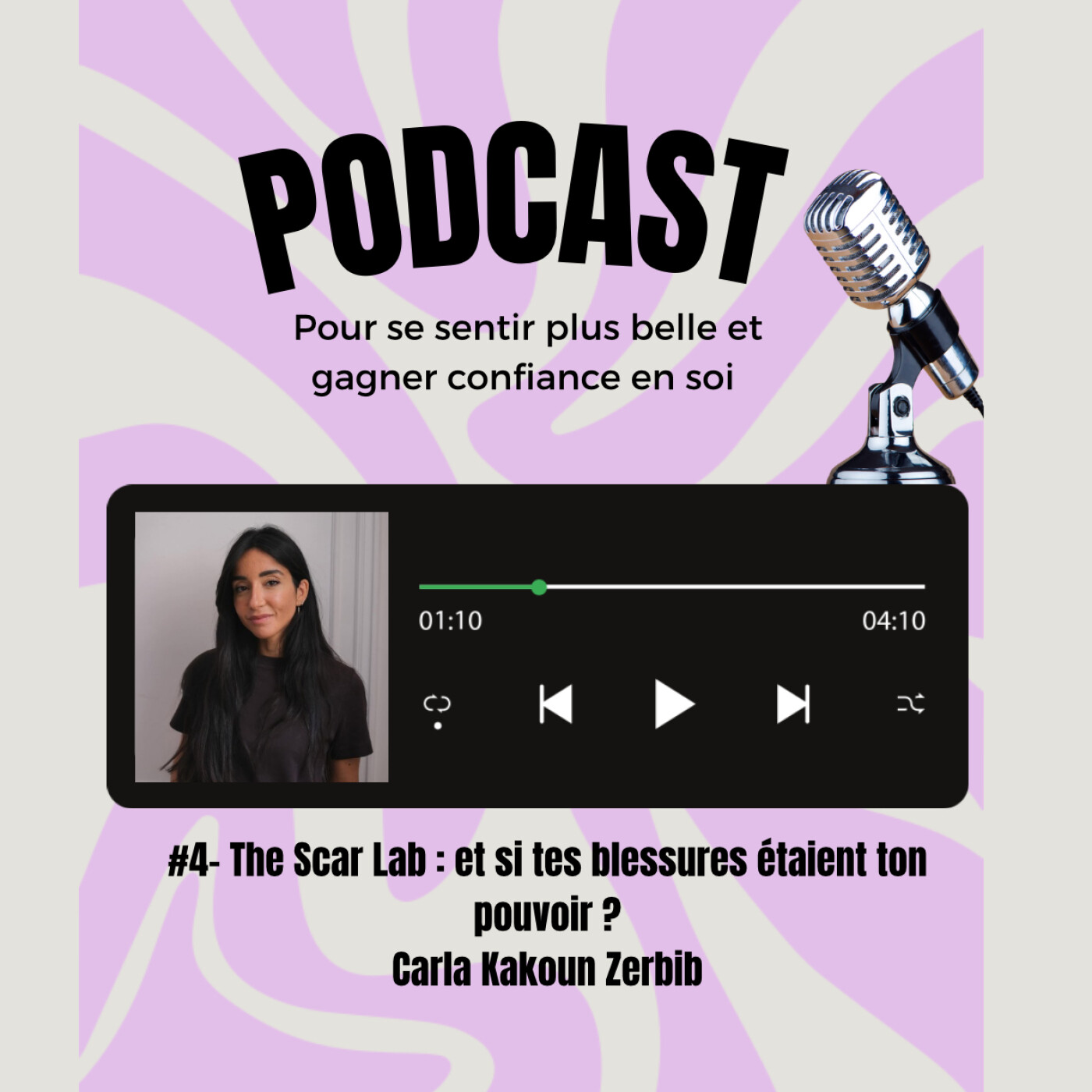 Épisode 4: Carla Kakoun Zerbib / The Scar Lab - Et si prendre soin de sa peau était + qu’un geste esthétique ? episode artwork