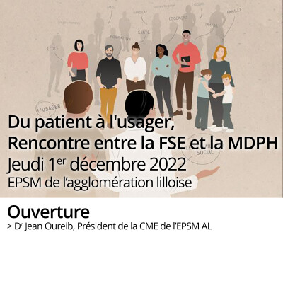 Du patient à l'usager-Ouverture par le Dr Oureib cover