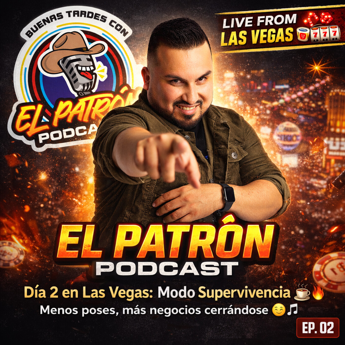 Día 2 en Las Vegas: ya no es networking… es modo supervivencia ☕🔥 Entre cafecito, desveladas y tratos que sí se cierran 😏