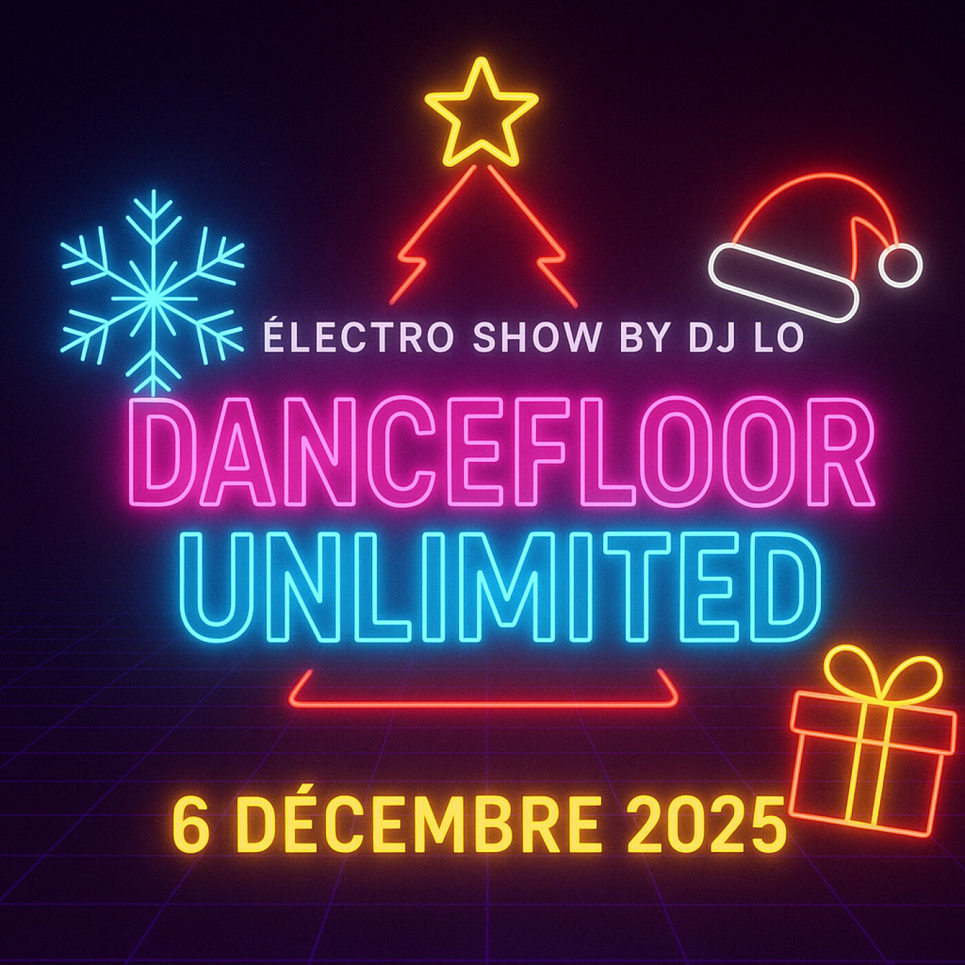 Dancefloor Unlimited (6 décembre 2025)** electro show by dj lo