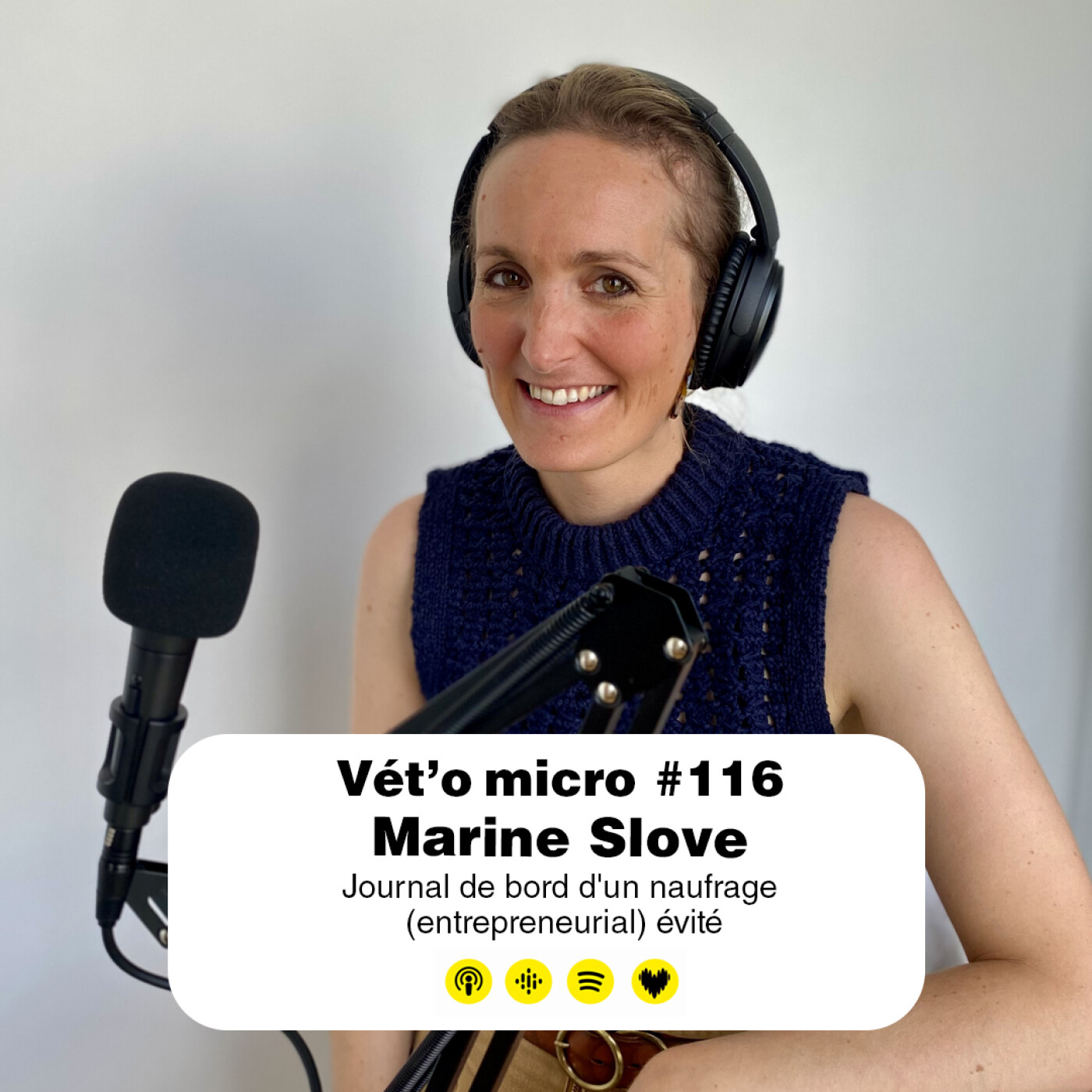 Épisode #116 - Marine Slove : Journal de bord d'un naufrage (entrepreneurial) évité