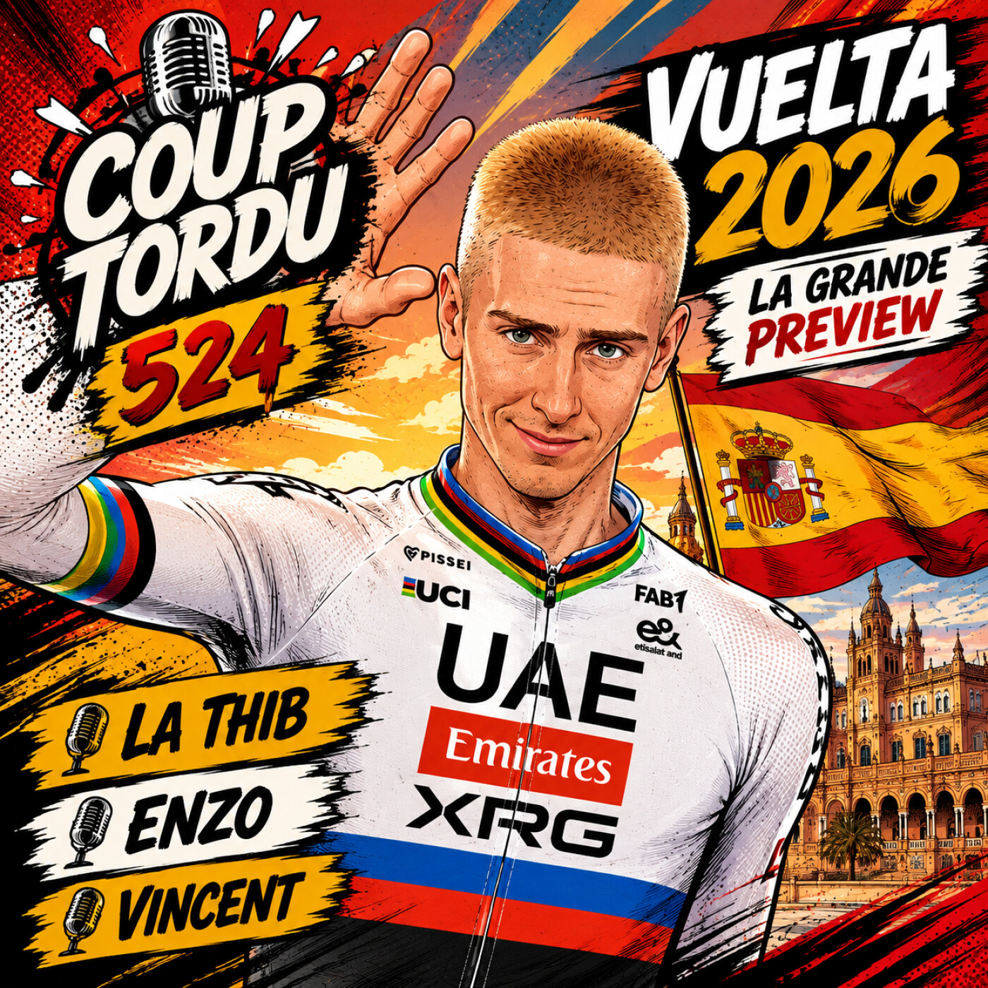 COUP TORDU 524 : VUELTA 2026, LA GRANDE PREVIEW episode artwork