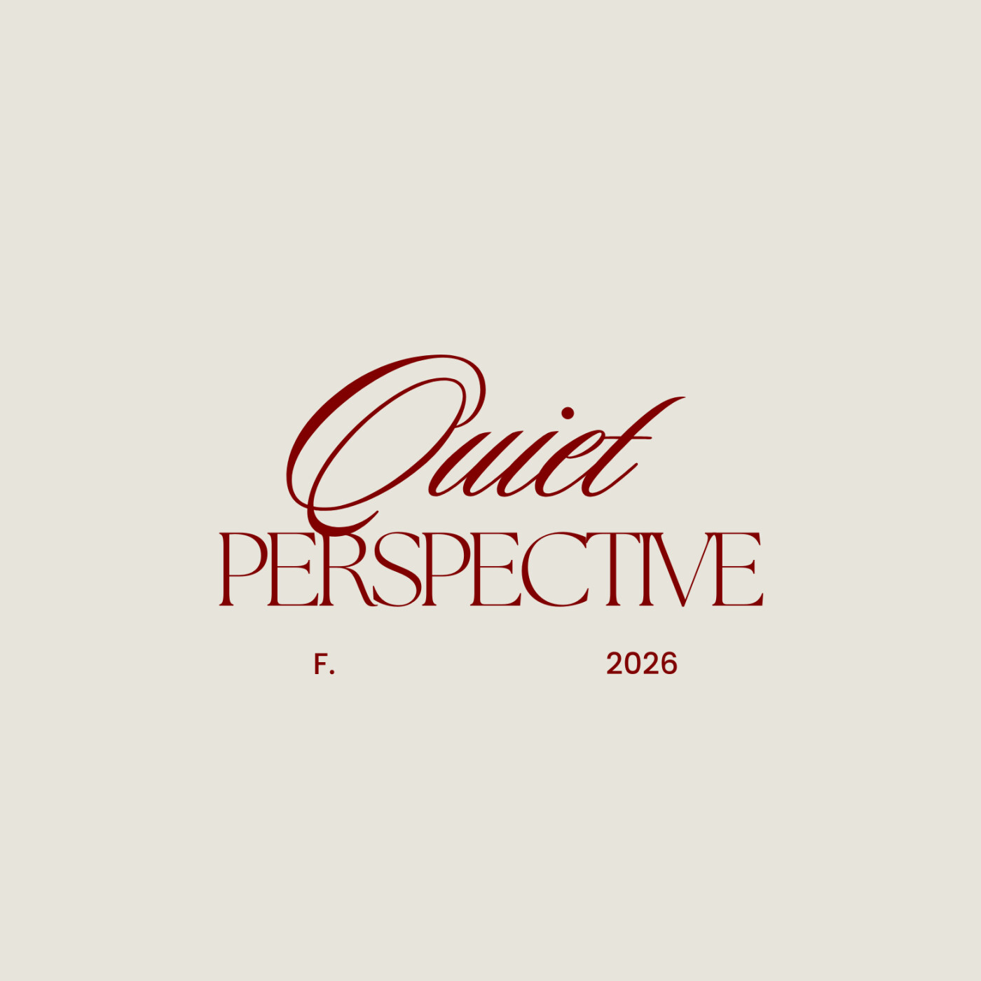 Quiet Perpective cover art