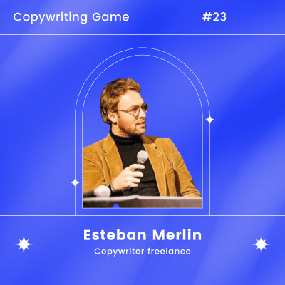 #23 Réussir à percer dans la pub en partant de zéro - Esteban Merlin cover