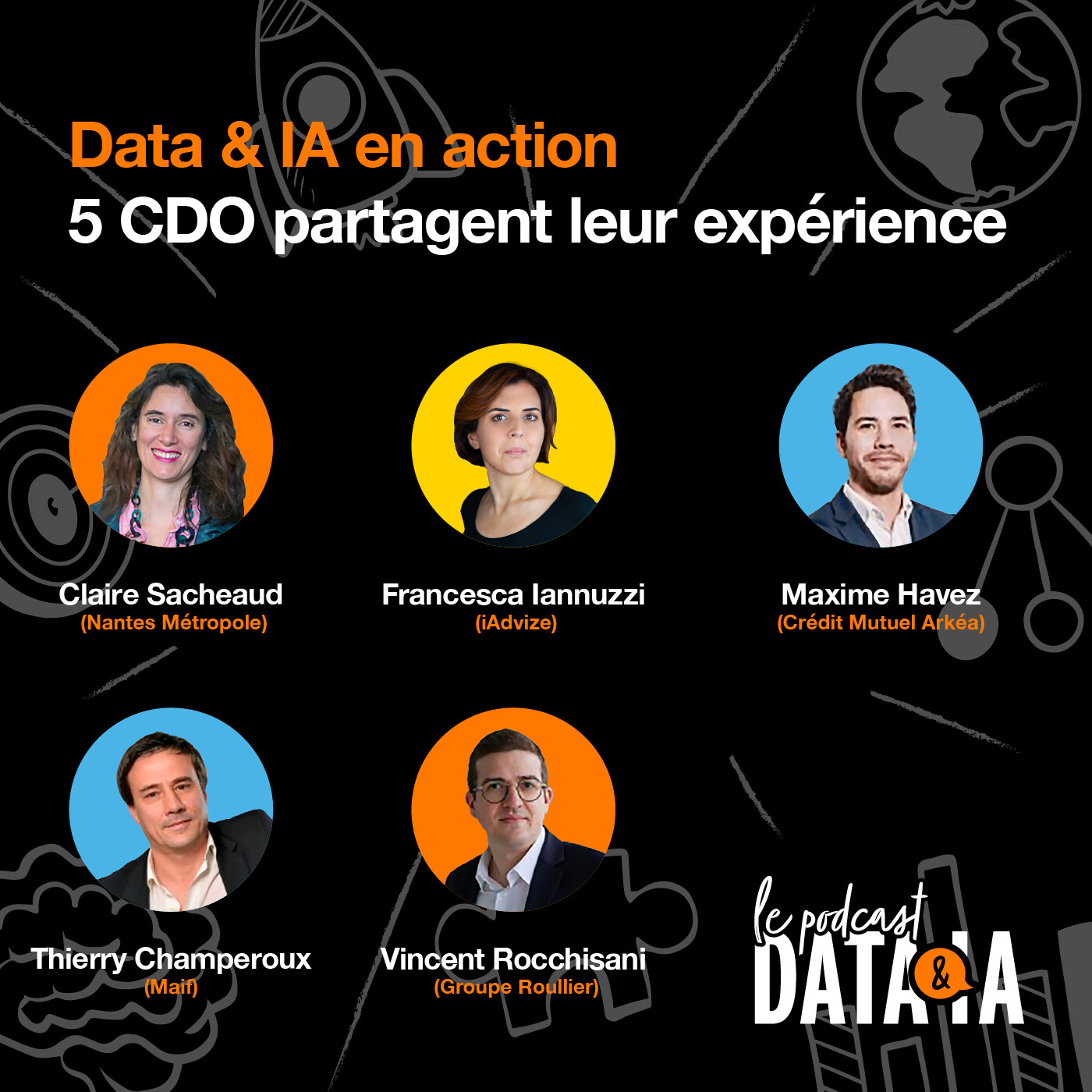 #25 – Data & IA en action : 5 CDO partagent leur expérience
