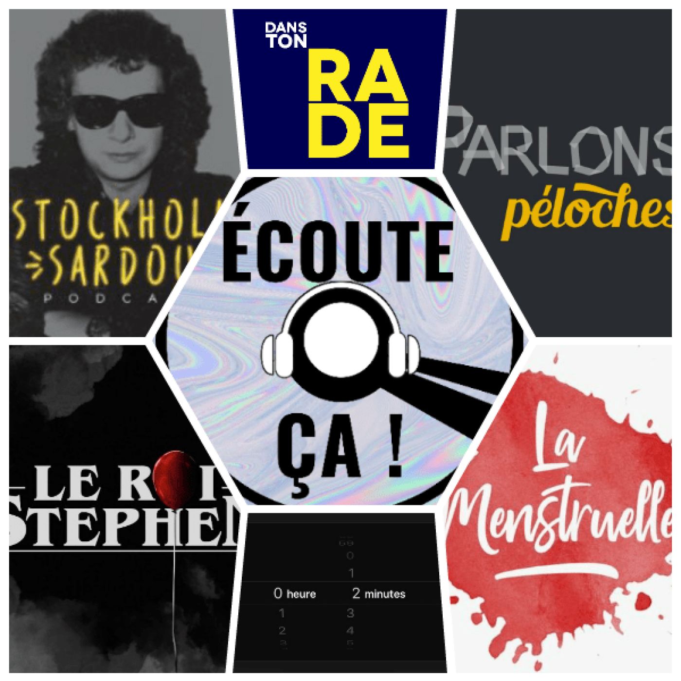 Ep 41 : Zikdepod IRL (La Menstruelle, Dans Ton Rade, Parlons Péloches, 2min Avant de Dormir, Stockholm Sardou, Le Roi Stephen)